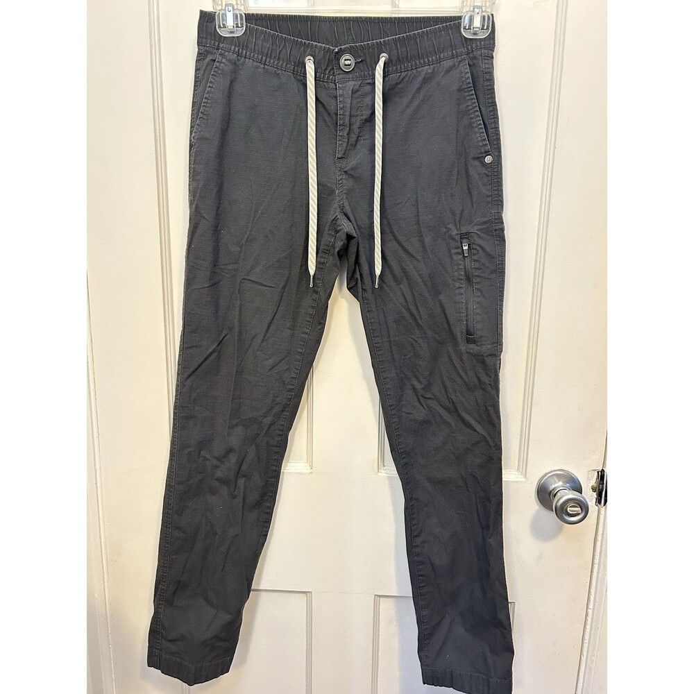 Vuori The Rise Shine Ripstop Casual Pants Womens Small Drawstring VW401 Cotton
